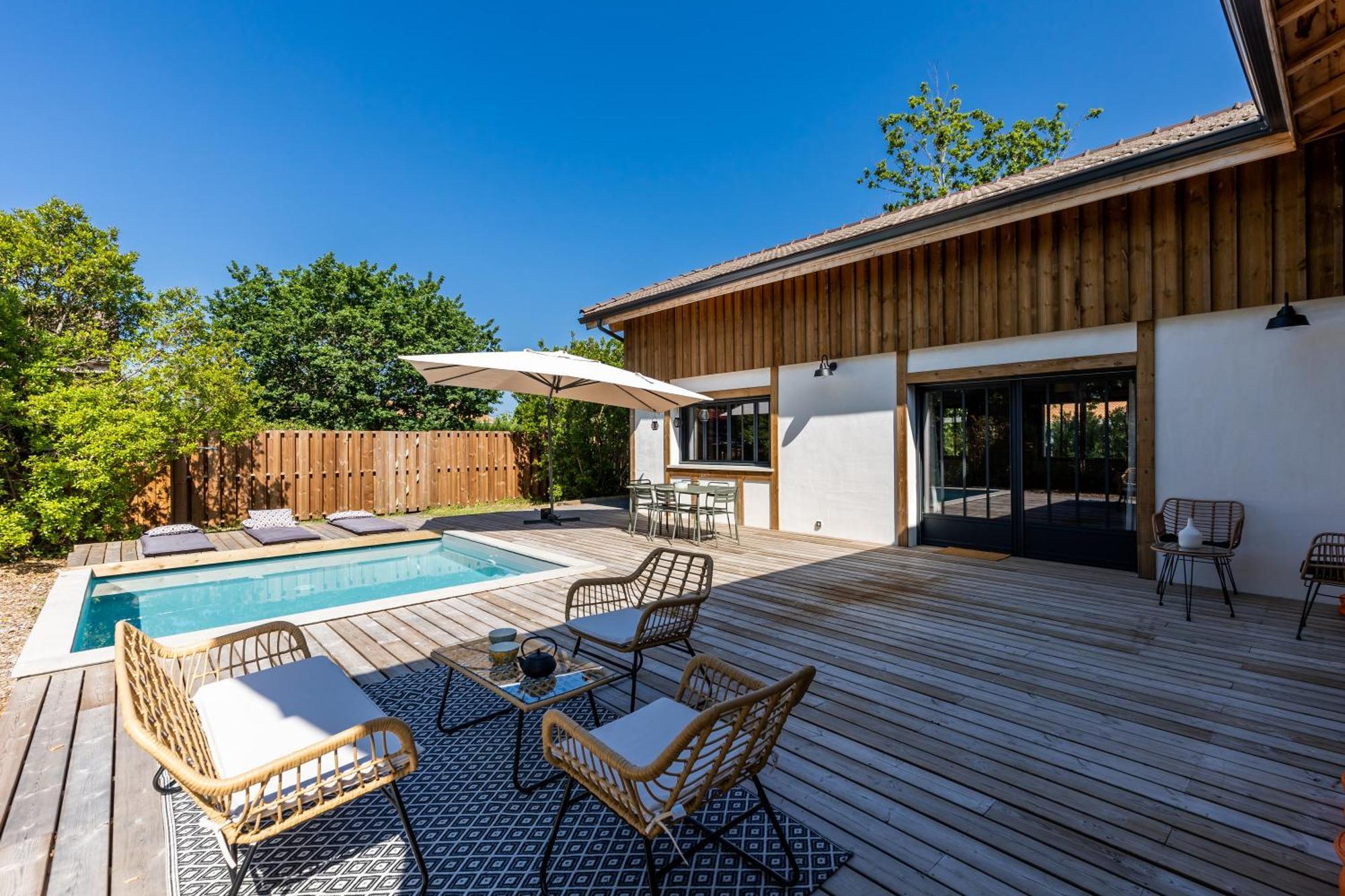 La Villa La Grange Lège-Cap-Ferret Exterior foto